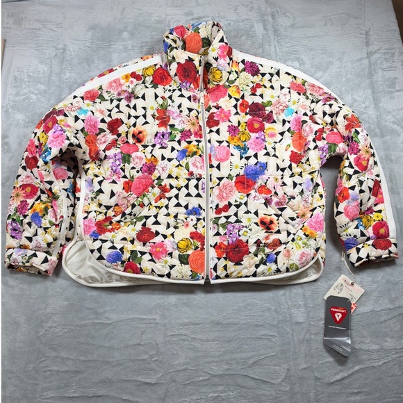 FP Movement by Free People Jackets & Blazers - NWT FP Movement Pippa Puffer Jacket M Trippy Floral Packable Primaloft $228